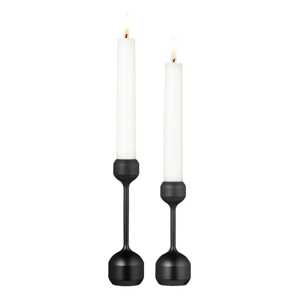 LIND DNA Kynttilänjalat & Kyntteliköt^Silhouette kynttilänjalka 2 osaa, Black