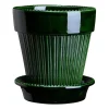 Bergs Potter Ruukut^Simona ruukku lasitettu Ø 12 cm, Green
