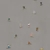 Fine Little Day Julisteet|Joulukoristeet^Skiers juliste 50x70 cm, Harmaa