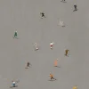 Fine Little Day Julisteet|Joulukoristeet^Skiers juliste 40x50 cm, Harmaa