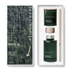 Skandinavisk Tuoksukynttilät & Tuoksutikut^SKOG tuoksukynttilä & tuoksutikut, 65 g + 100 ml