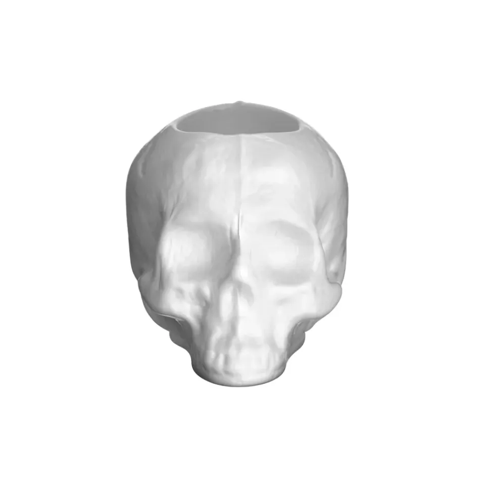 Kosta Boda Kynttilälyhdyt & Kynttilävadit^Skull kynttilälyhty 8,5 cm, Valkoinen
