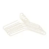 Scandi Living Koukut & Vaateripustimet^Smooth henkari 5 kpl, Beige