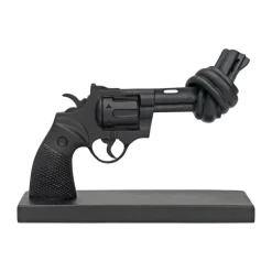Non Violence Kodinsisustusta Ja Yksityiskohtia^Soft black 19 cm, Musta
