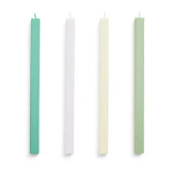 HAY Kynttilät^Square Candle kynttilä mix 4-pack, Pastel