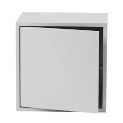 Muuto Hyllyt & Hyllyjärjestelmät^Stacked 2.0 hyllyjärjestelmä ovella, medium, vaaleanharmaa