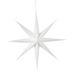 Broste Copenhagen Joulukoristeet^Star paperitähti Ø50 cm, White