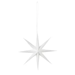 Broste Copenhagen Joulukoristeet^Star paperitähti Ø15 cm, White