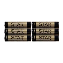 Star Trading Lisätarvikkeet Kynttilänjaloille Ja Kynttilälyhdyille^paristo 6-pack, AAA
