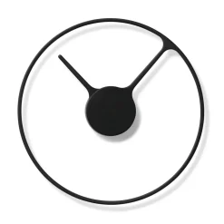 Stelton Seinäkellot^Time kello Ø 30 cm, musta
