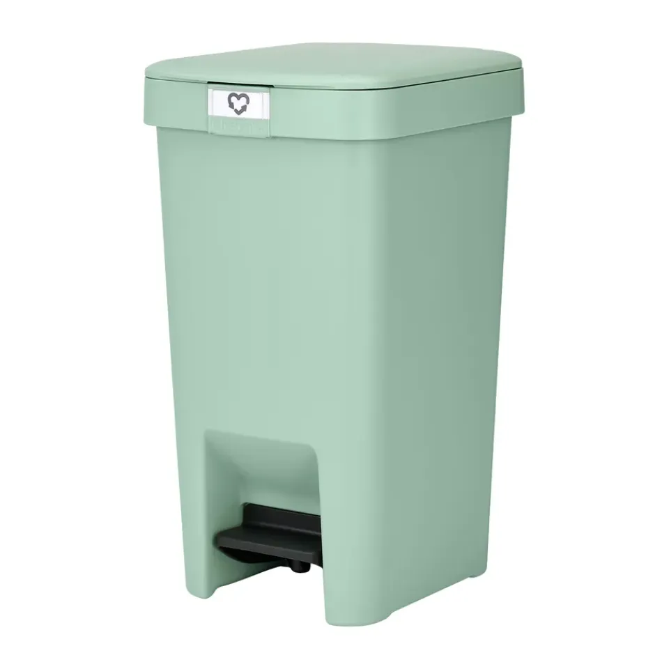 Brabantia Poljinämpärit^StepUp poljinroskakori 10 l, Jade green