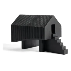 Ethnicraft Veistokset & Posliinihahmot^Stilt house object, Mahogany black