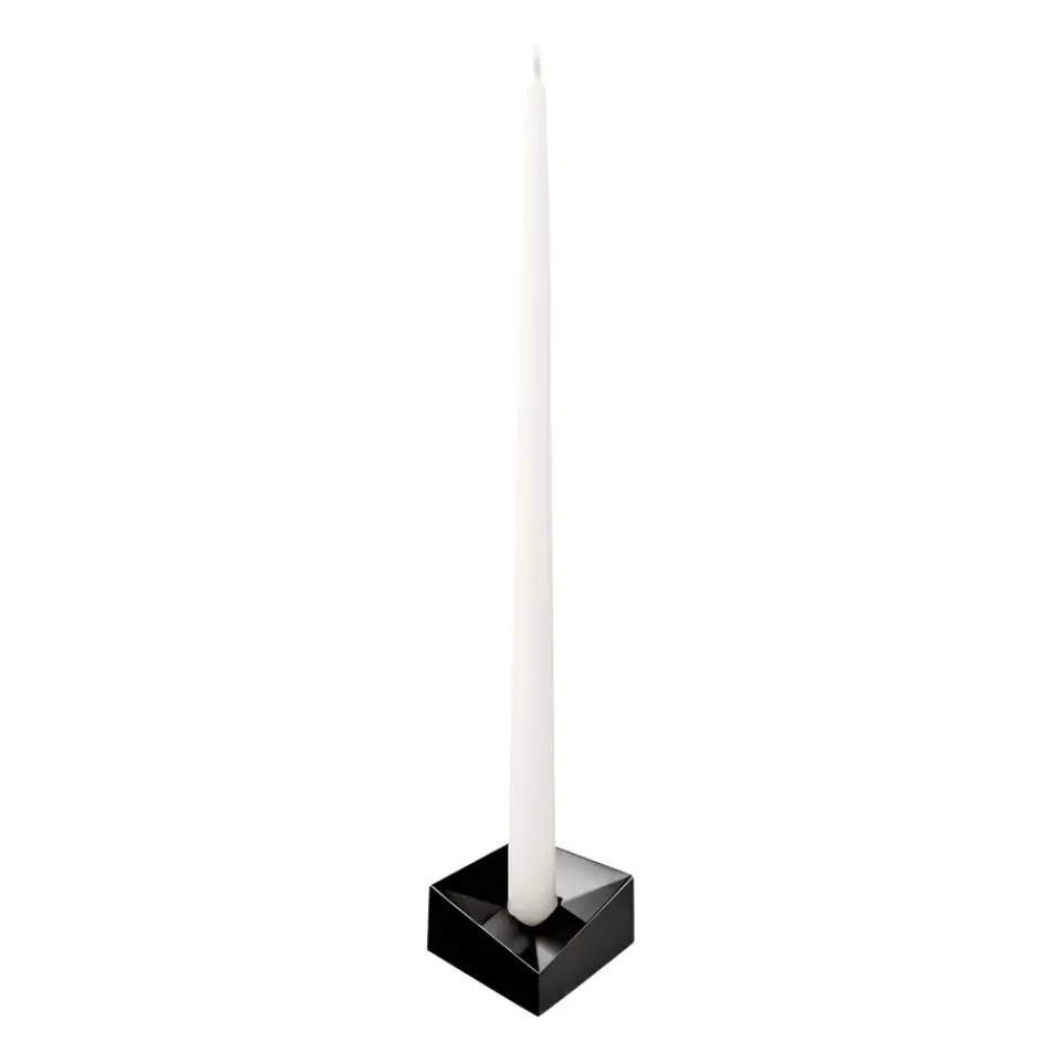 STOFF Kynttilänjalat & Kyntteliköt^Nagel reflect -kynttilänjalka small 2,7 cm, Musta kromi