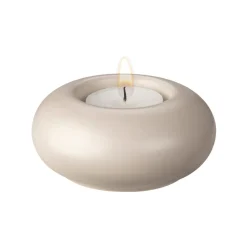 Scandi Living Kynttilälyhdyt & Kynttilävadit^Stone lyhty Ø9 cm, Beige