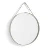 HAY Pyöreät Peilit|Seinäpeilit^Strap Mirror -peili Ø 70 cm, Light grey