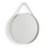 HAY Pyöreät Peilit|Seinäpeilit^Strap Mirror -peili, Light grey