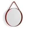 HAY Pyöreät Peilit|Seinäpeilit^Strap Mirror -peili, Red
