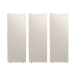 String Hyllyt & Hyllyjärjestelmät^hyllylevy, beige, 78x30 cm, 3 kpl