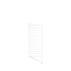String Hyllyt & Hyllyjärjestelmät^lattiakaide, valkoinen, 85x30cm, 1 kpl