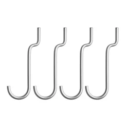 String Koukut & Vaateripustimet^Outdoor Vapaasti seisova koukku, ruostumaton teräs, 4 kpl