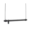 LIND DNA Vaatelineet & Henkarit^Swing vaateripustin, Oak black, l, naru black