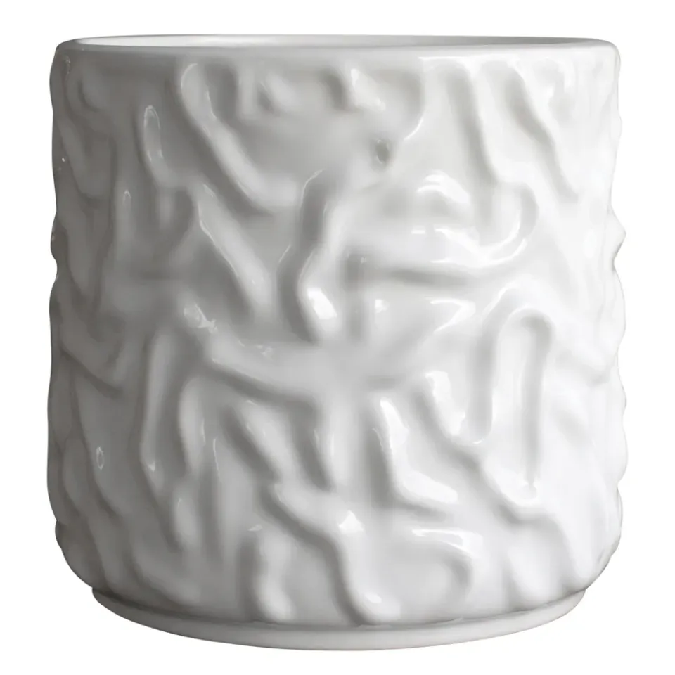 DBKD Ruukut^Swoon ruukku Ø 23 cm, Shiny white