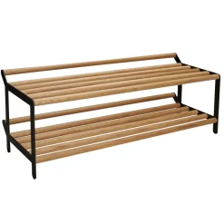 Essem Design Kenkähyllyt^Tamburin kenkähylly 60 cm, Tammi-musta