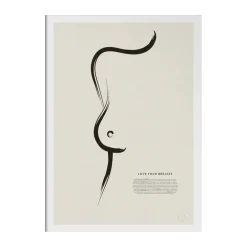 Kunskapstavlan® Julisteet^The alphabet watercolour juliste, 50x70 cm