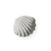 Cooee Design Veistokset & Posliinihahmot^The Clam Shell -veistos 13 cm, Limestone