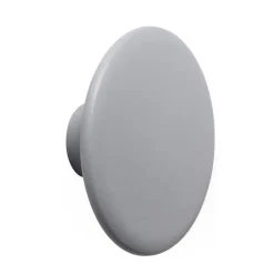 Muuto Koukut & Vaateripustimet|Lastenhuoneen Säilytys^The Dots ripustin harmaa, Ø17 cm