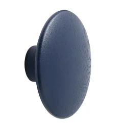 Muuto Koukut & Vaateripustimet|Lastenhuoneen Säilytys^The Dots ripustin midnight blue (sininen), Keskikokoinen