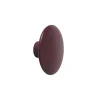 Muuto Koukut & Vaateripustimet|Lastenhuoneen Säilytys^The Dots vaatekoukku burgundy, Iso