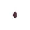 Muuto Koukut & Vaateripustimet|Lastenhuoneen Säilytys^The Dots vaatekoukku burgundy, erittäin pieni