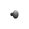 Muuto Koukut & Vaateripustimet|Lastenhuoneen Säilytys^The Dots -vaatekoukku metalli 2,7 cm, Musta
