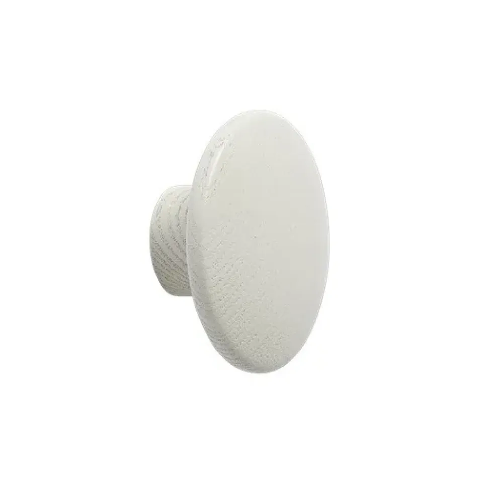 Muuto Koukut & Vaateripustimet|Lastenhuoneen Säilytys^The Dots -vaatekoukku off white, Ø 9 cm