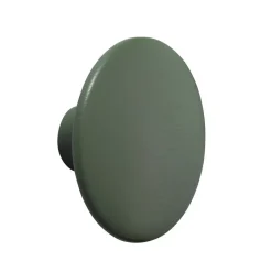 Muuto Koukut & Vaateripustimet|Lastenhuoneen Säilytys^The Dots vaatenaula dusty green (vihreä), Keskikokoinen