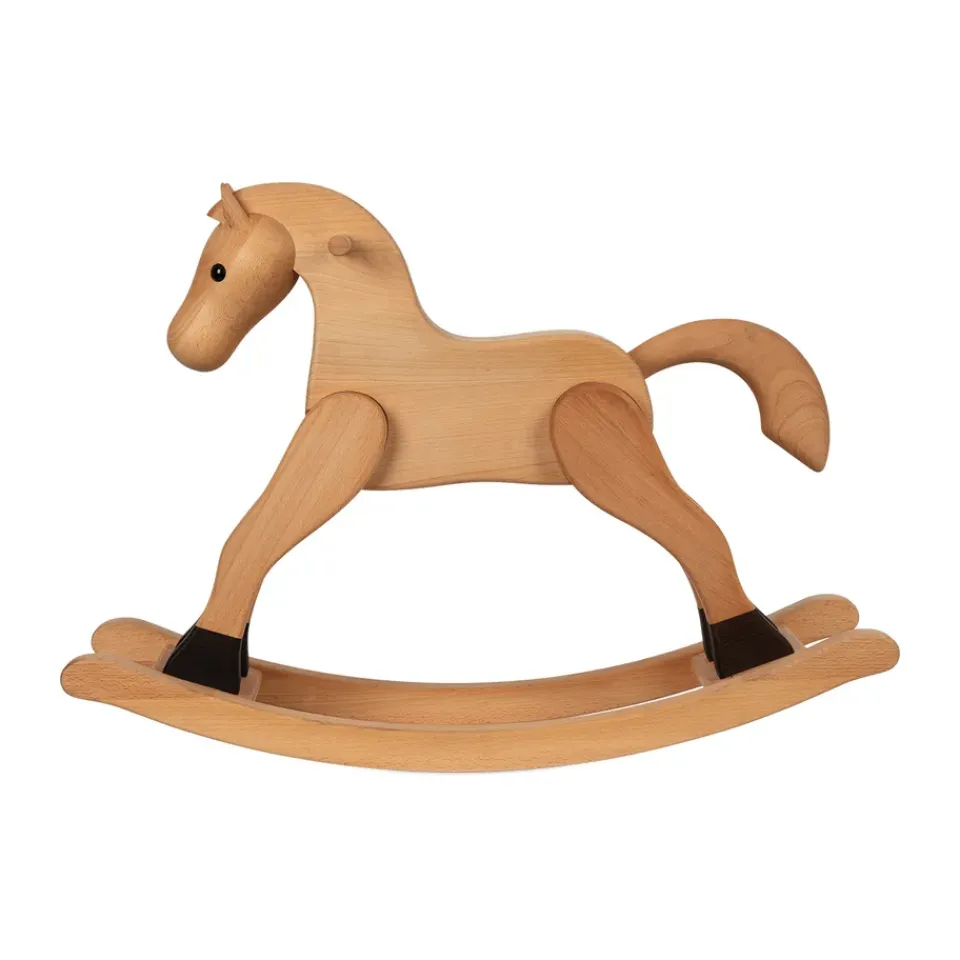 Spring Copenhagen Puuhahmot^The Rocking Horse koriste 13,5 cm, Tammi, 51 cm