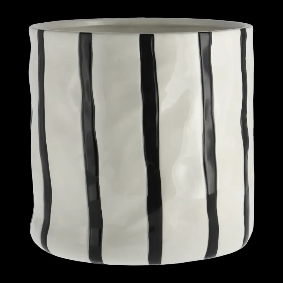 Scandi Living Ruukut^Thrive ruukku Ø20 cm, Valkoinen-musta