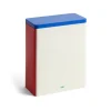 HAY Laatikot & Rasiat^Tin Container säilytyspurkki x-large, Off white-blue-red