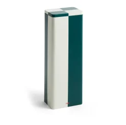 HAY Laatikot & Rasiat^Tin Container säilytyspurkki, Slim green-off white