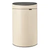 Brabantia Poljinämpärit^Touch Bin -roskakori 40 litraa, Soft Beige
