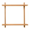 Andersen Furniture Hyllyt & Hyllyjärjestelmät^Treat seinähylly kaksinkertainen, Öljytty Nature Oak, 50×12×50 cm