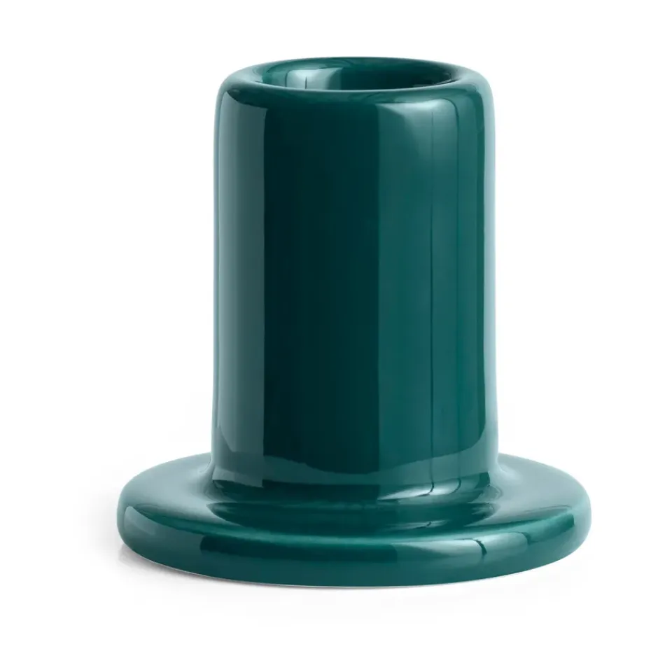 HAY Kynttilänjalat & Kyntteliköt^Tube kynttilänjalka 5 cm, Dark green