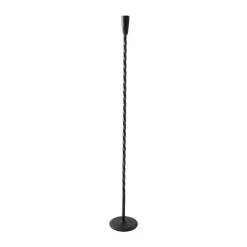 Tell Me More Kynttilänjalat & Kyntteliköt^Twist lattiakynttelikkö 80 cm, Musta