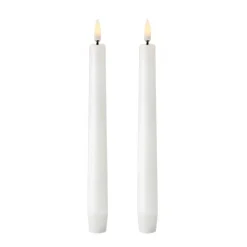 Uyuni Lighting Led-Kynttilät^Uyuni LED Kruunukynttilä valkoinen 2-pakkaus, 20,5 cm