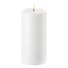 Uyuni Lighting Led-Kynttilät^Uyuni LED Pöytäkynttilä valkoinen Ø 10,1 cm, 20,3 cm