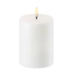 Uyuni Lighting Led-Kynttilät^Uyuni LED Pöytäkynttilä valkoinen Ø 7,8 cm, 10,1 cm