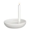 Scandi Living Kynttilänjalat & Kyntteliköt^Valley kynttilänjalka Ø21 cm, Valkoinen