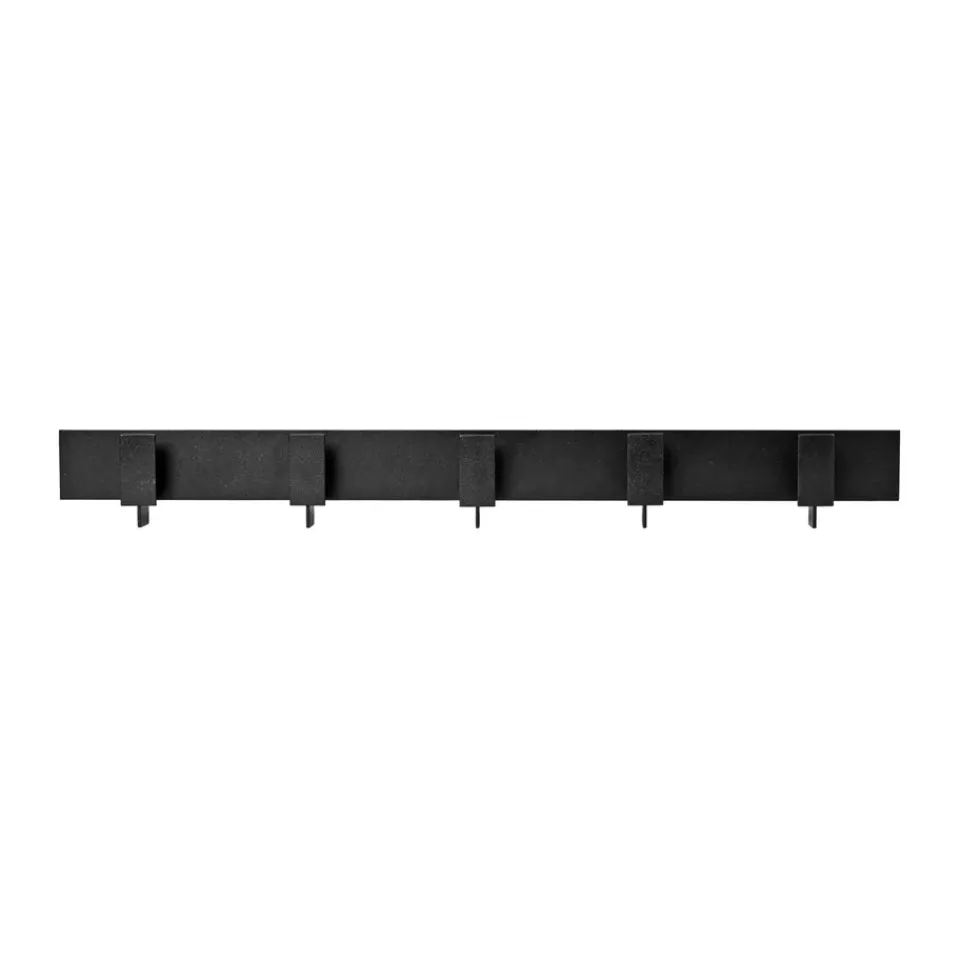 Ferm Living Vaatelineet & Henkarit^Varasto naulakko 71 cm, Musta