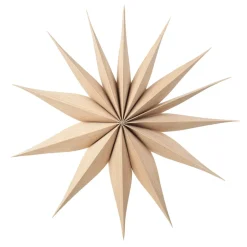 Broste Copenhagen Joulukoristeet^Venok-joulutähti 40 cm, beige